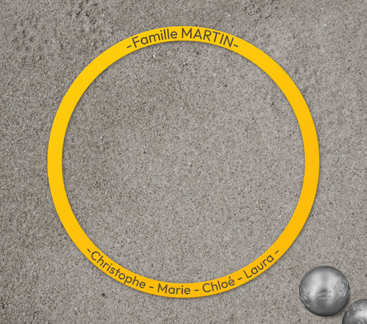 LE cercle de pétanque Jaune