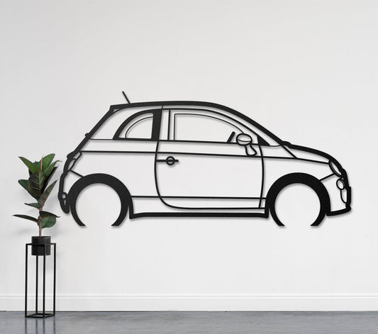 Petite voiture  Sculpture et art mural personnalisé